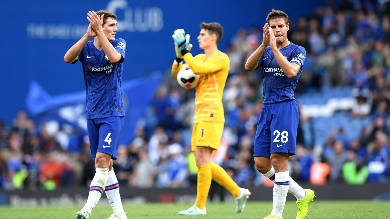 Azpilicueta beaten to equaliser in 5/10 showing as Chelsea drop points vs. Leicester