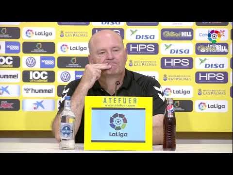 Rueda de prensa de Pepe Mel tras el UD Las Palmas vs SD Huesca (0-1)