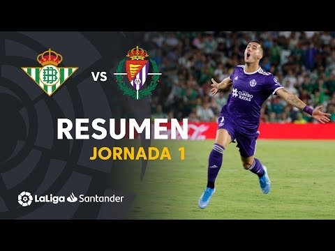 Resumen de Real Betis vs Real Valladolid (1-2)