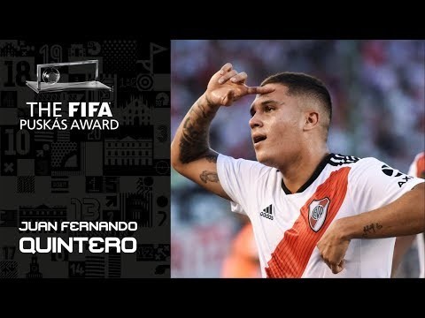 FIFA PUSKAS AWARD 2019 NOMINEE: Juan Fernando Quintero