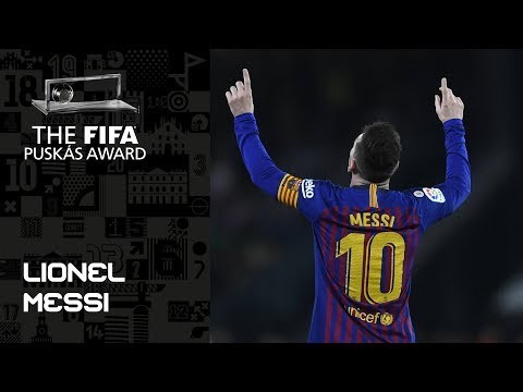 FIFA PUSKAS AWARD 2019 NOMINEE: Lionel Messi