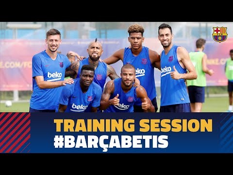 Work continues with Betis on the horizon