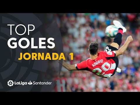 Todos los goles de la Jornada 01 de LaLiga Santander 2019/2020