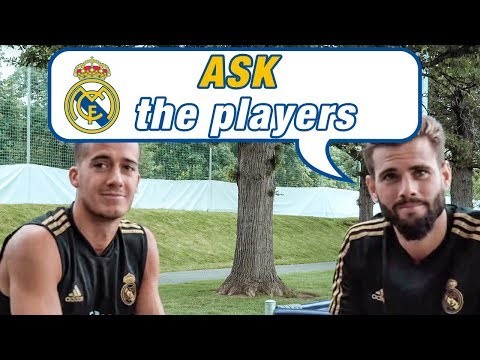 Ask the Real Madrid players | Lucas Vázquez & Nacho