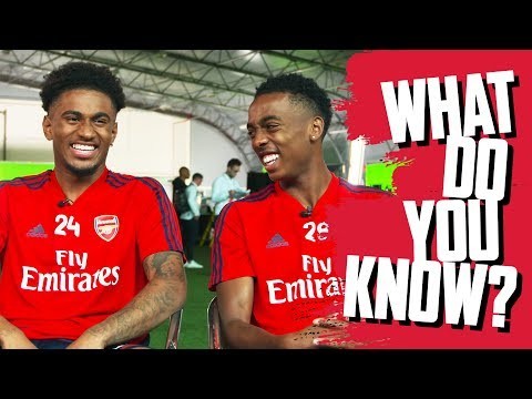 SERIES | Reiss Nelson v Joe Willock | What Do You Know?