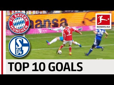 Lewandowski, Rakitic and Co. - Top 10 Goals FC Bayern München vs. FC Schalke 04
