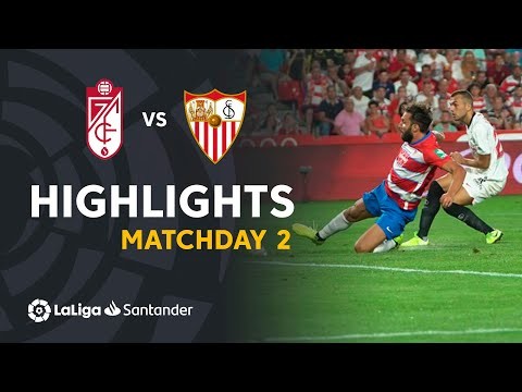 Highlights Granada CF vs Sevilla FC (0-1)