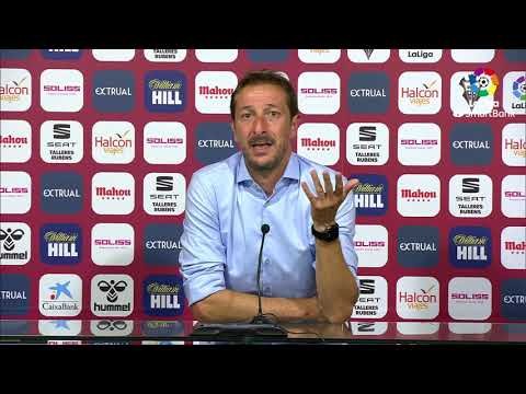 Rueda de prensa de  Luis Miguel Ramis tras el Albacete BP vs Girona FC (1-0)