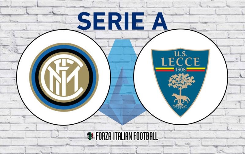 Inter v Lecce – Probable Formations and Key Statistics