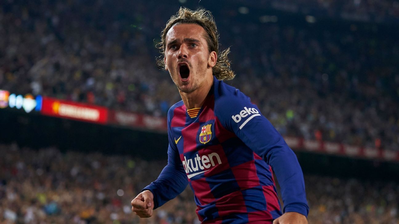 Griezmann double helps Barca back to winning ways