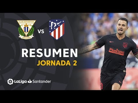 Resumen de CD Leganés vs Atlético de Madrid (0-1)