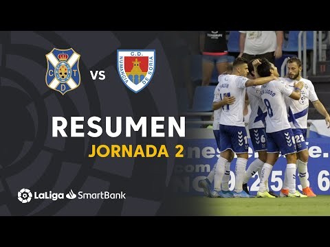 Resumen de CD Tenerife vs CD Numancia (3-2)