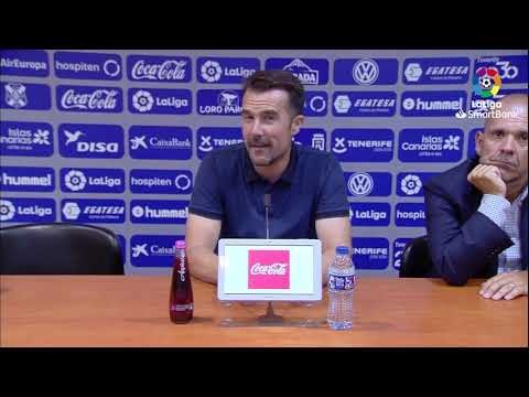 Rueda de prensa de Aritz López Garai tras el CD Tenerife vs CD Numancia (3-2)