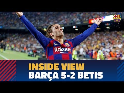 [BEHIND THE SCENES] Barça 5-2 Betis from the inside