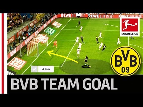 Reus, Sancho & Co. Shine - Borussia Dortmund's Perfect Team Goal