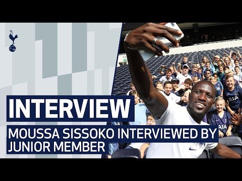 SISSOKO REVEALS HIS SONNY HANDSHAKE | Junior Member interviews Moussa Sissoko ahead of Arsenal!