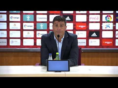 Rueda de prensa de  Pedro Emanuel tras el UD Almería vs SD Huesca (1-0)
