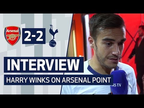 INTERVIEW | HARRY WINKS ON ARSENAL POINT | Arsenal 2-2 Spurs