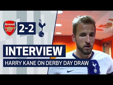 INTERVIEW | HARRY KANE ON DERBY DAY DRAW | Arsenal 2-2 Spurs
