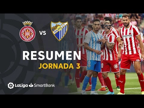 Resumen de Girona FC vs Málaga CF (1-0)