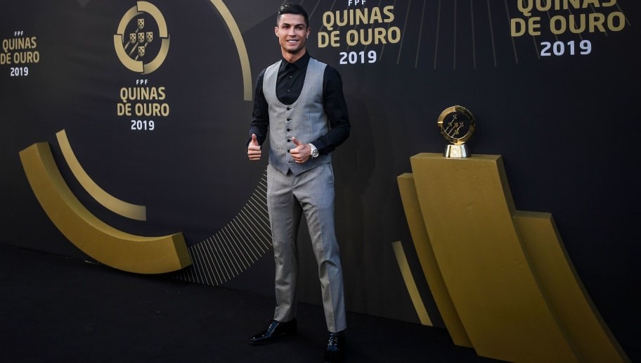 Cristiano Ronaldo Wins Record 10th Portuguese Player of the Year Award