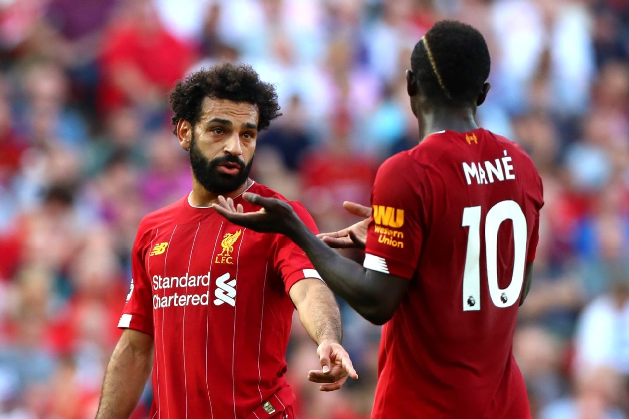 Awkward... Is Liverpool's African brotherhood on the rocks?