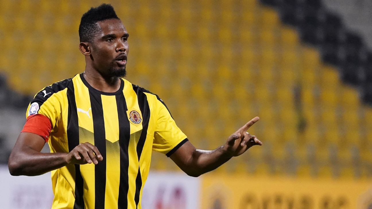 Ex-Barcelona, Inter forward Eto'o retires at 38