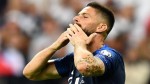 France 4-1 Albania: France win after Albania national anthem mix-up