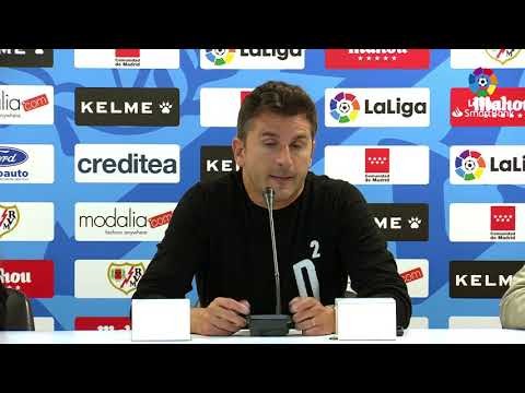 Rueda de prensa de  Iván Ania tras el Rayo Vallecano vs Real Racing Club (2-0)
