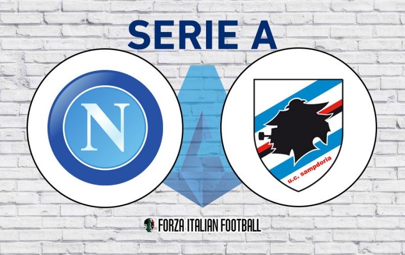 Napoli v Sampdoria: Official Line-Ups