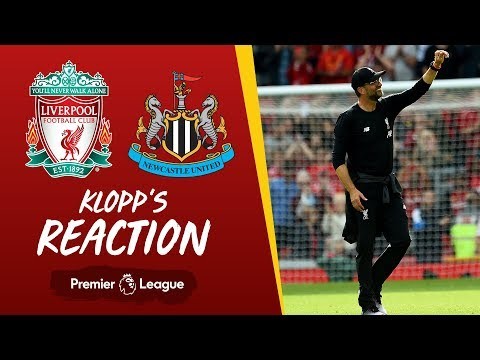 Klopp's reaction: Liverpool v Newcastle | Klopp on Reds' resilience, Firmino & Origi
