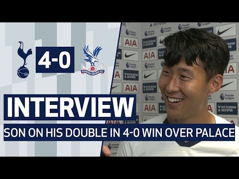 INTERVIEW | HEUNG-MIN SON ON HIS DOUBLE IN 4-0 WIN OVER PALACE