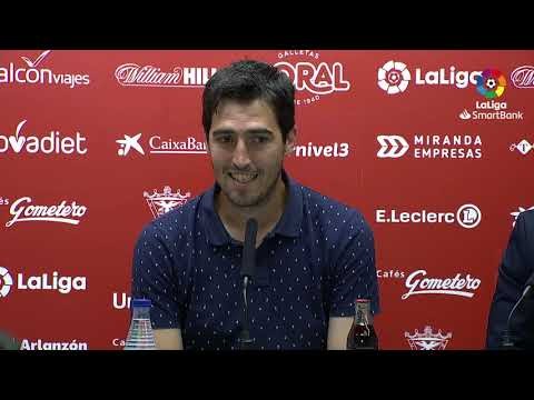 Rueda de prensa de  Andoni Iraola tras el CD Mirandés vs Málaga CF (1-1)