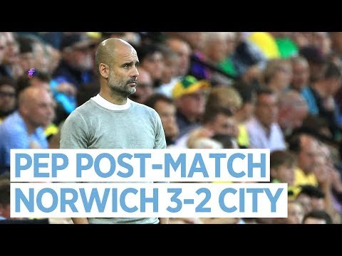 Pep Guardiola Post-match Interview | Norwich 3-2 Man City