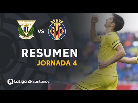 Resumen de CD Leganés vs Villarreal CF (0-3)