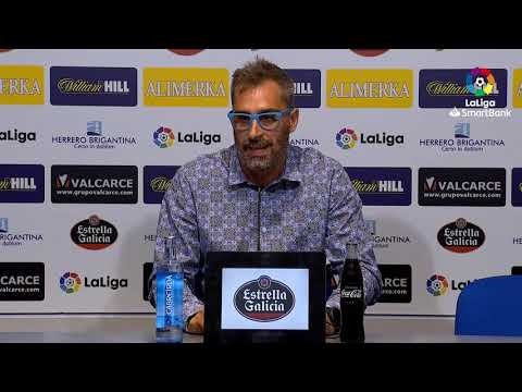 Rueda de prensa de  Jon Pérez Bolo tras el SD Ponferradina vs AD Alcorcón (1-1)