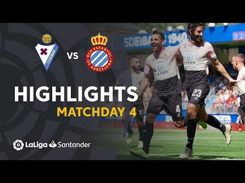 Highlights SD Eibar vs RCD Espanyol (1-2)