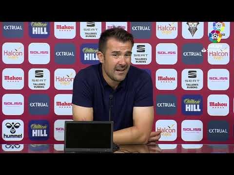 Rueda de prensa de Aritz López Garai tras el Albacete BP vs CD Tenerife (0-4)