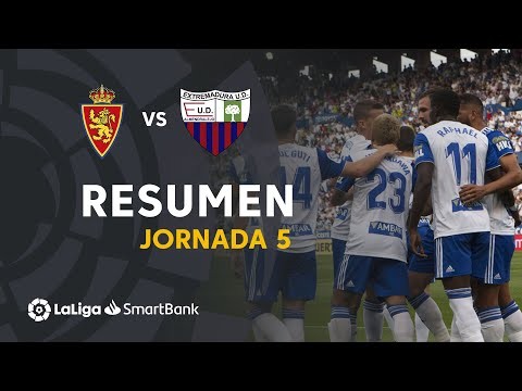 Resumen de Real Zaragoza vs Extremadura UD (3-1)