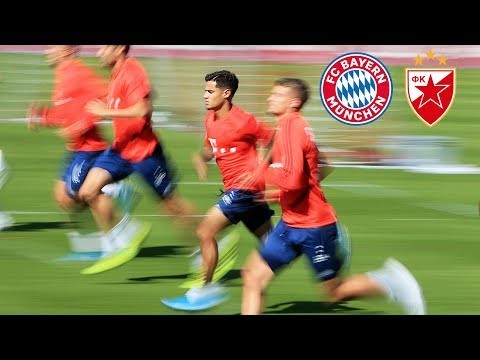 LIVE ? | FC Bayern Abschlusstraining vor Roter Stern Belgrad | Champions League