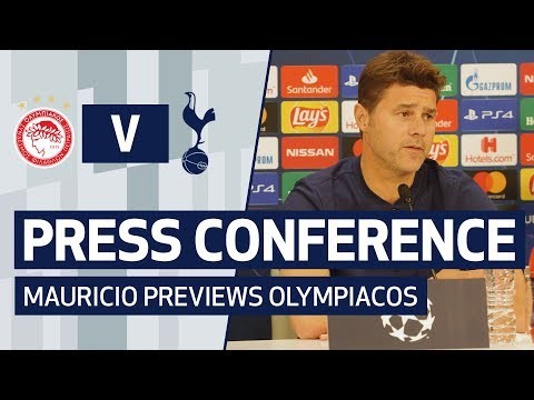 PRESS CONFERENCE | MAURICIO POCHETTINO PREVIEWS OLYMPIACOS
