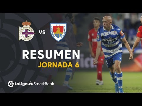 Resumen de RC Deportivo vs CD Numancia (3-3)