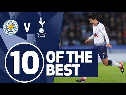 10 OF THE BEST | SPURS BEST STRIKES V LEICESTER | Ft. Son, Kane and Eriksen!