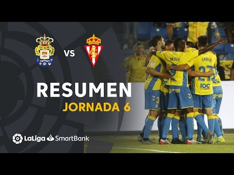 Resumen de UD Las Palmas vs Real Sporting (1-0)