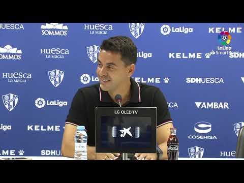 Rueda de prensa de Míchel tras el SD Huesca vs Girona FC (1-0)