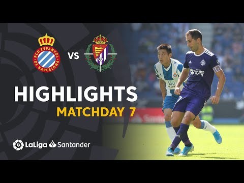 Highlights RCD Espanyol vs Real Valladolid (0-2)