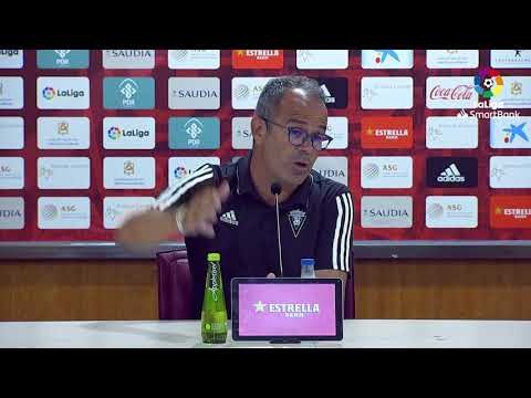 Rueda de prensa de Álvaro Cervera tras el UD Almería vs Cádiz CF (1-2)