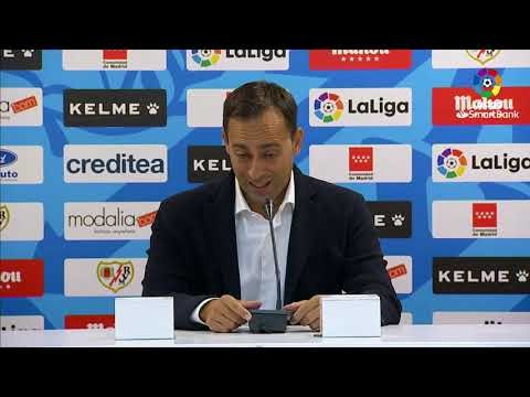 Rueda de prensa de Fran Fernández tras el Rayo Vallecano vs AD Alcorcón (1-1)