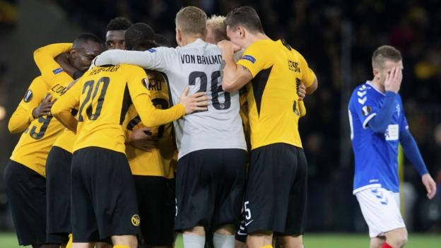 Young Boys 2-1 Rangers: Steven Gerrard's side suffer stoppage-time defeat