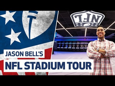 NFL STADIUM TOUR | Jason Bell tours Tottenham Hotspur Stadium's NFL facilities